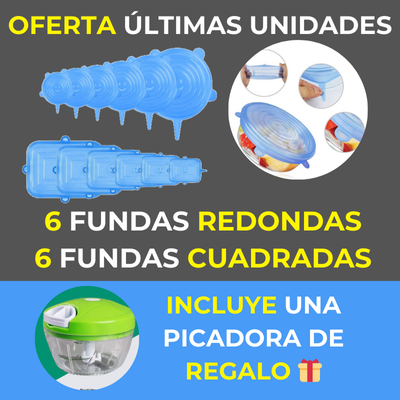 Fundas Herméticas FlexiFit® ♻ – Ahorra y Protege el Medio Ambiente