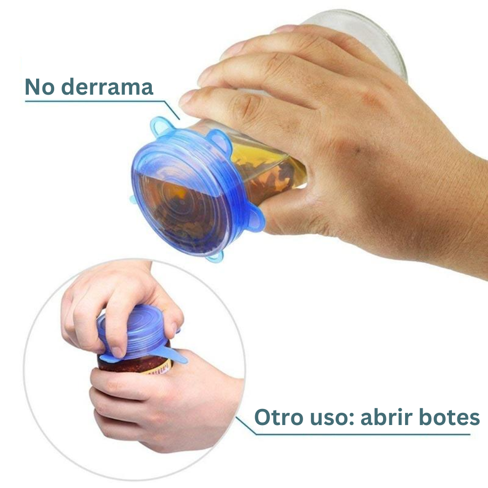 Fundas Herméticas FlexiFit® ♻ – Ahorra y Protege el Medio Ambiente