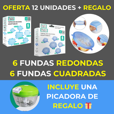 Fundas Herméticas FlexiFit® ♻ – Ahorra y Protege el Medio Ambiente